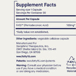 Fatty15 - Pentadecanoic Acid - 90ct - Starter Fatty15