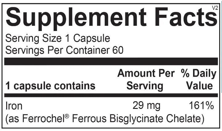 Iron - 60 CT ME Modern Endocrine