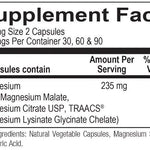 Magnesium Deluxe - 120 Count Modern Endocrine