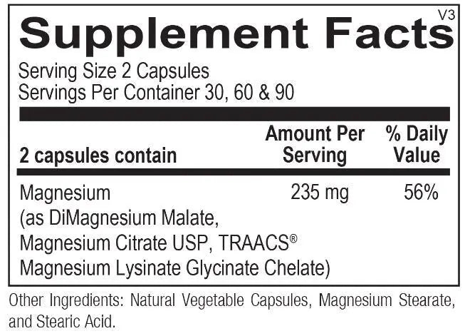 Magnesium Deluxe - 120 Count Modern Endocrine