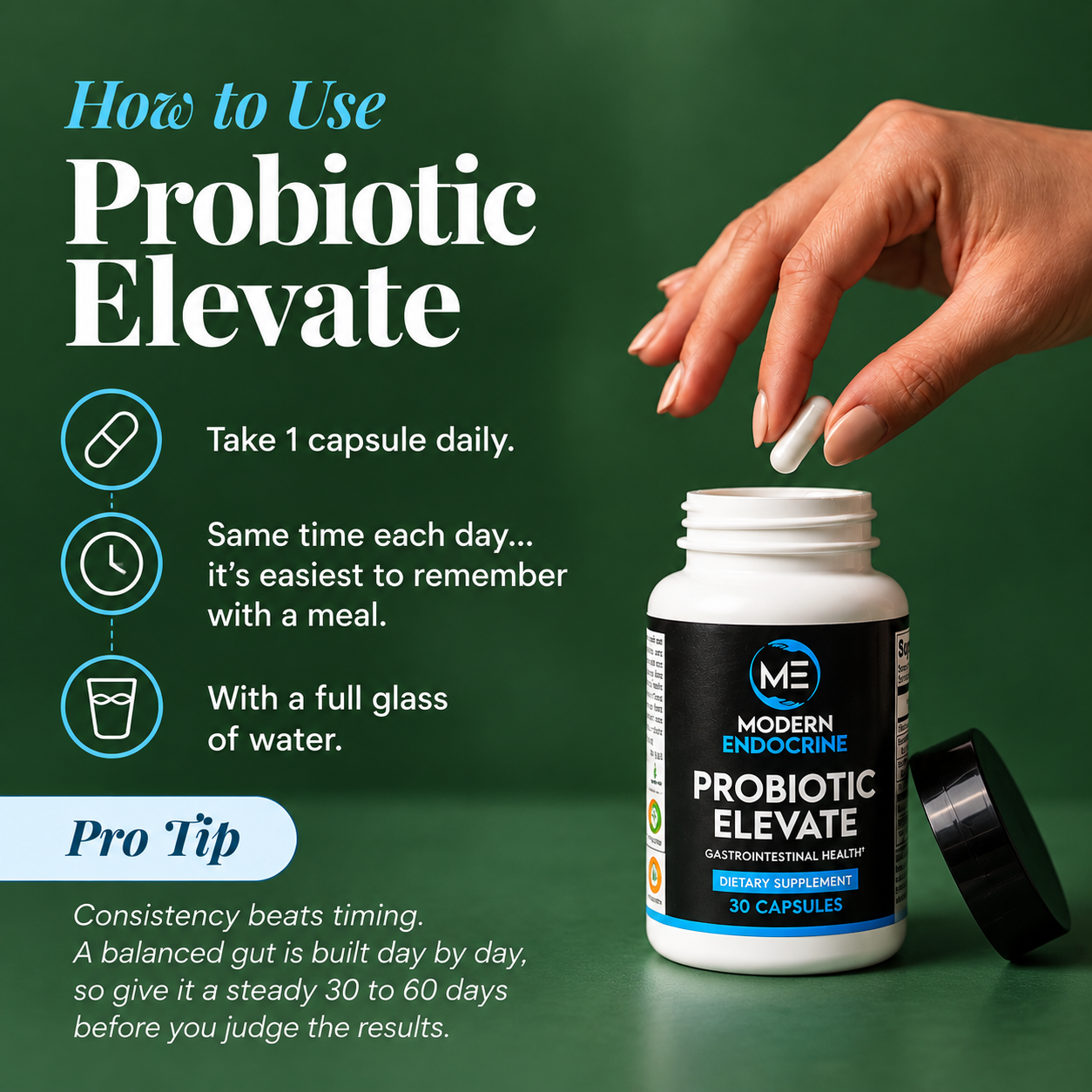 Probiotic Elevate - 30 CT Modern Endocrine