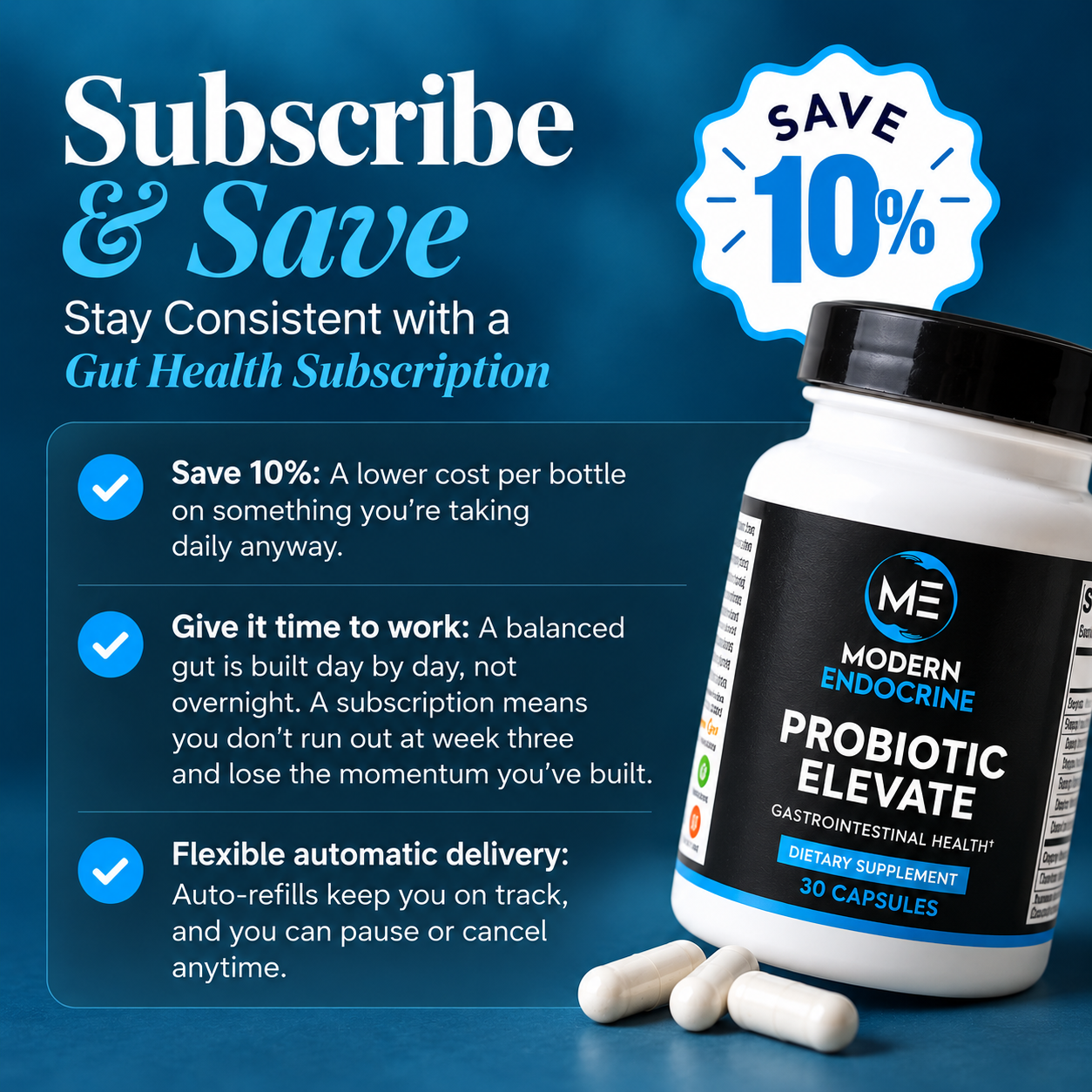 Probiotic Elevate - 30 CT Modern Endocrine