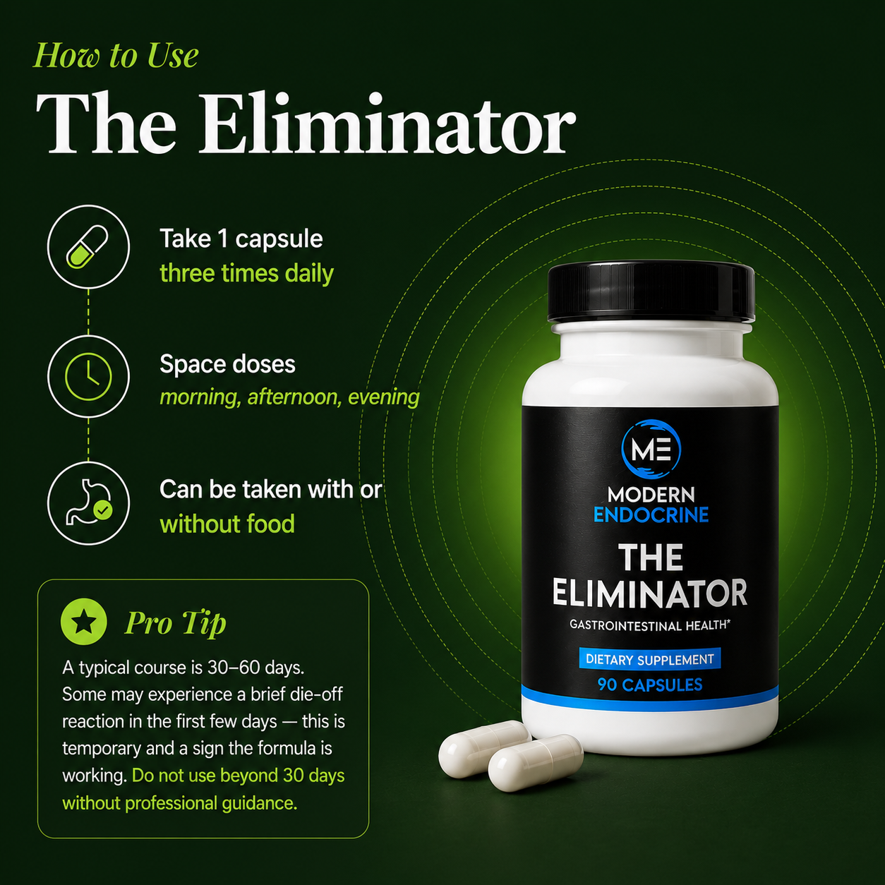 Eliminator - 90 Count Modern Endocrine
